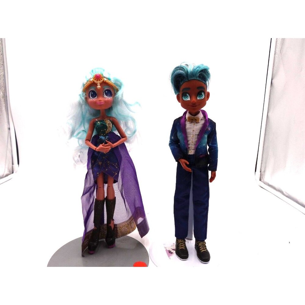 Hairdorables Hairmazing Prom Perfect‎ Pair Fashion Dolls Neila & Logan